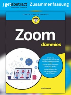 cover image of Zoom für Dummies (Zusammenfassung)